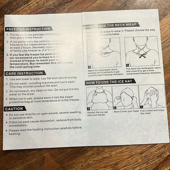 ComfiTech Cold Compression Headache Relief Hat - Picture 4 of 5